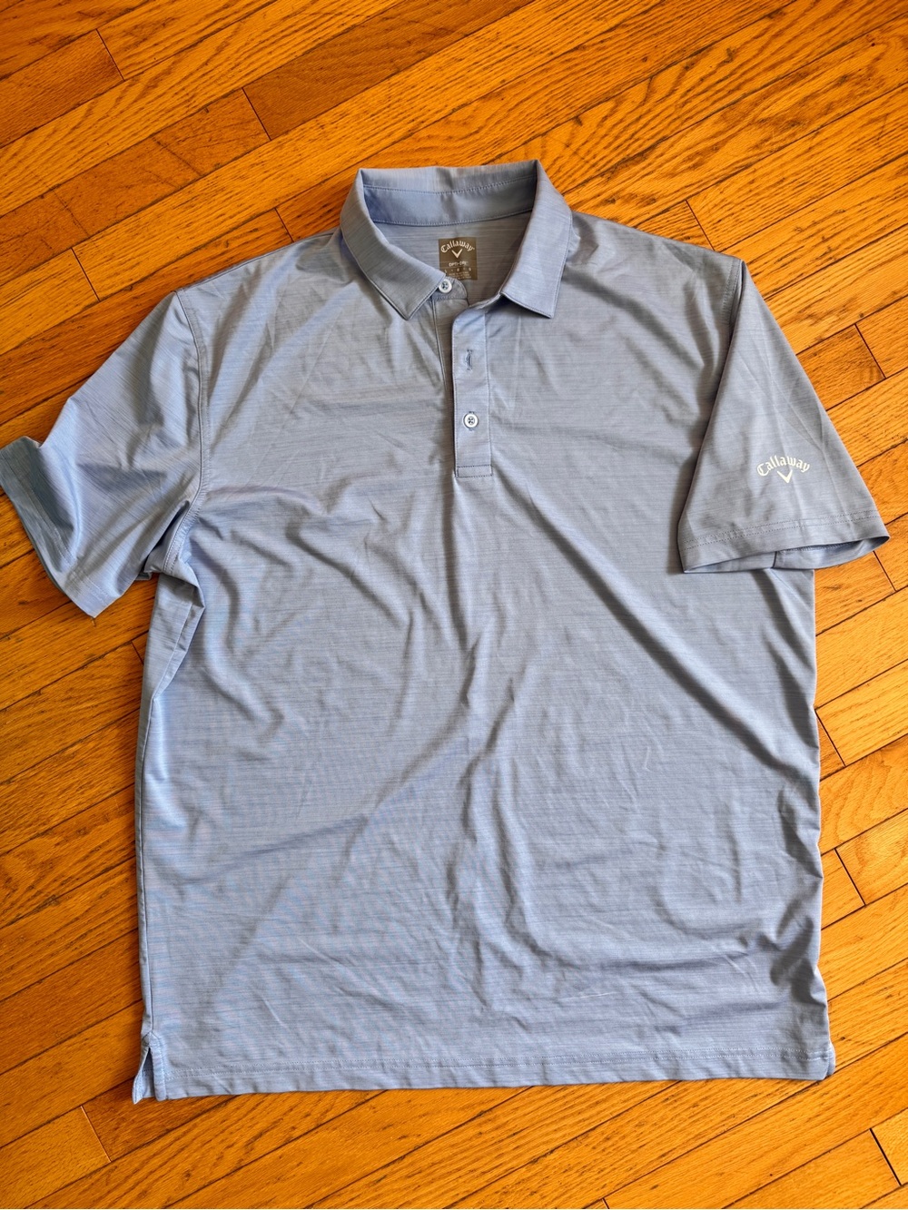 Callaway Men's Light Blue Performance Polo Shirt